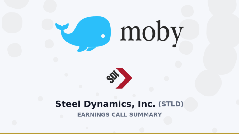Steel Dynamics, Inc. Résumé de l'appel aux résultats du deuxième trimestre 2026