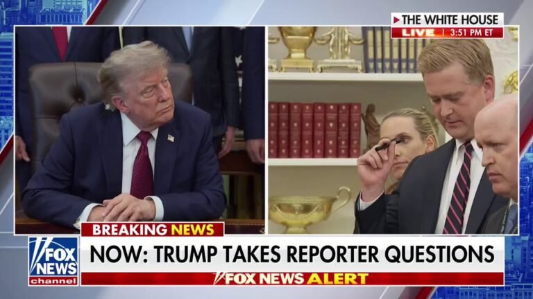 LeBron ou MJ ? Le président Trump se prononce sur l'une des plus grandes questions du sport, posée par…