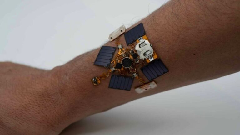 Le patch portable vibre lorsque le danger est à proximité