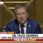 Le sénateur Rand Paul envoie un message direct au Dr Anthony Fauci lors de son discours d'ouverture lors…