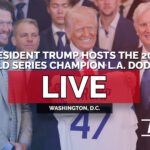 EN DIRECT : le président Trump accueille les champions des World Series 2025 de Los Angeles, les Dodgers – 23/07/26
