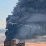 Des incendies massifs ont été observés dans tout Saint-Pétersbourg ce matin après que des installations…