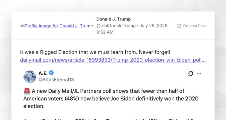 Ce fut une élection truquée dont nous devons tirer les leçons. N'oubliez jamais ! dailymail.com/news/article-159…
