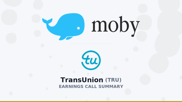 Résumé de l'appel aux résultats de TransUnion pour le deuxième trimestre 2026