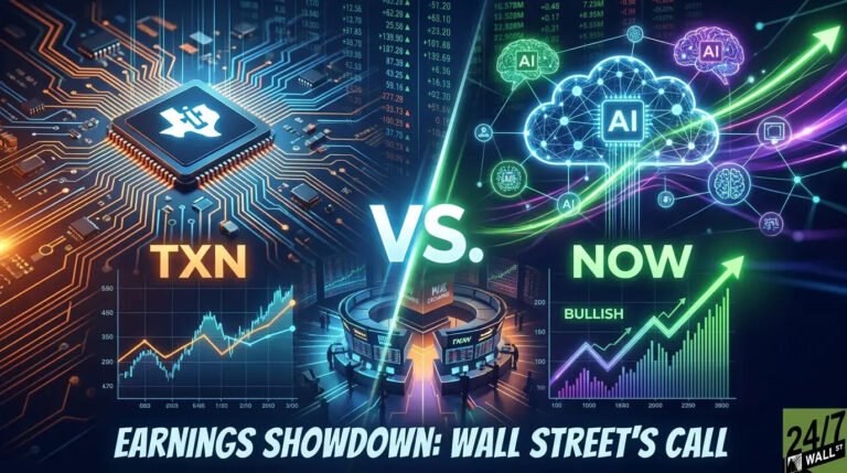 Texas Instruments ou ServiceNow : une action a la conviction des analystes de monter en flèche après les bénéfices