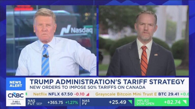 .@USTradeRep L'ambassadeur Greer explique les tarifs sur un ensemble d'importations canadiennes : « Ils…