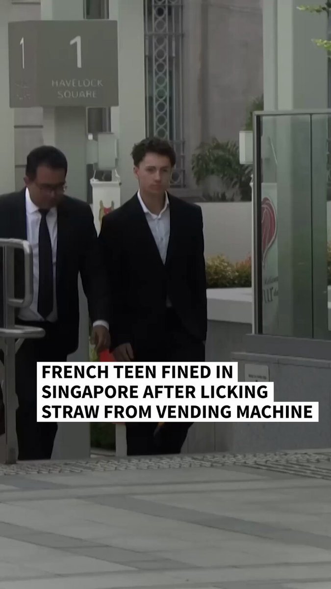 Un adolescent français a été condamné à une amende de 600 dollars de Singapour (environ 465 dollars) après…