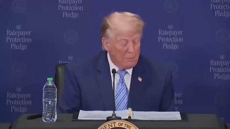 PRÉSIDENT TRUMP : Les centres de données et l’IA augmentent considérablement la demande d’électricité.