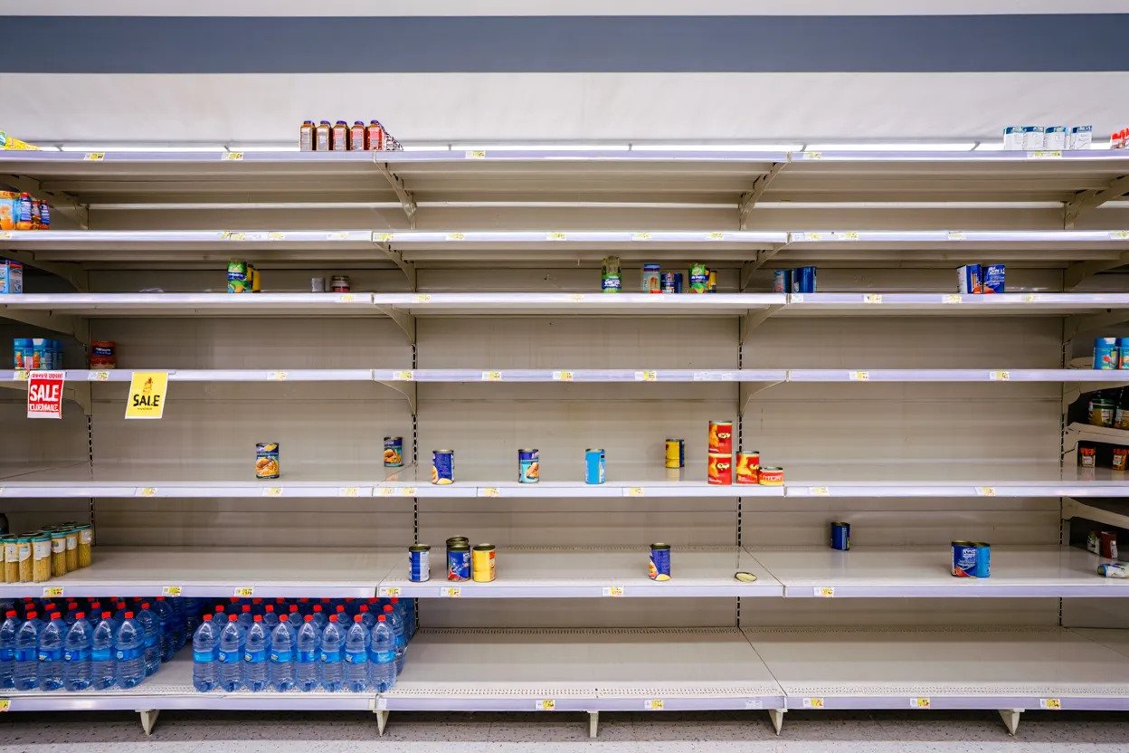 Les ventes de produits alimentaires aux États-Unis chutent alors que la croissance des unités devient négative