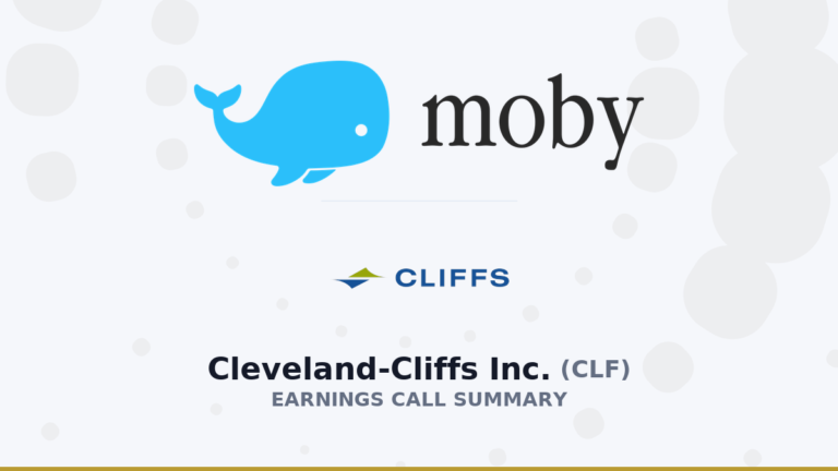 Cleveland-Cliffs Inc. Résumé de l'appel aux résultats du deuxième trimestre 2026