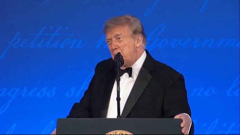 .@POTUS : "Un régime autrefois redouté et puissant qui attaquait sans relâche l'Amérique a finalement été…