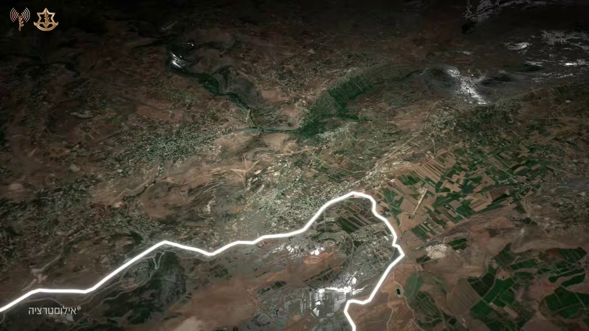 Le tunnel du Hezbollah qui vient d'être détruit au sud du Liban.