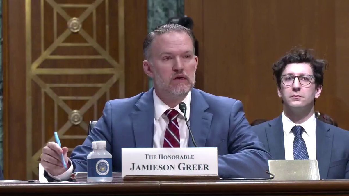 .@USTradeRep Ambassadeur Greer : « Les autorités spécifiques utilisées par cette administration ont…