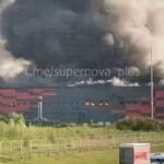 Un drone d’attaque ukrainien a frappé ce matin un entrepôt logistique russe près de Moscou.