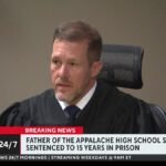 Un juge a condamné Colin Gray, père du tireur du lycée Apalachee, Colt Gray, à 15 ans de prison après…