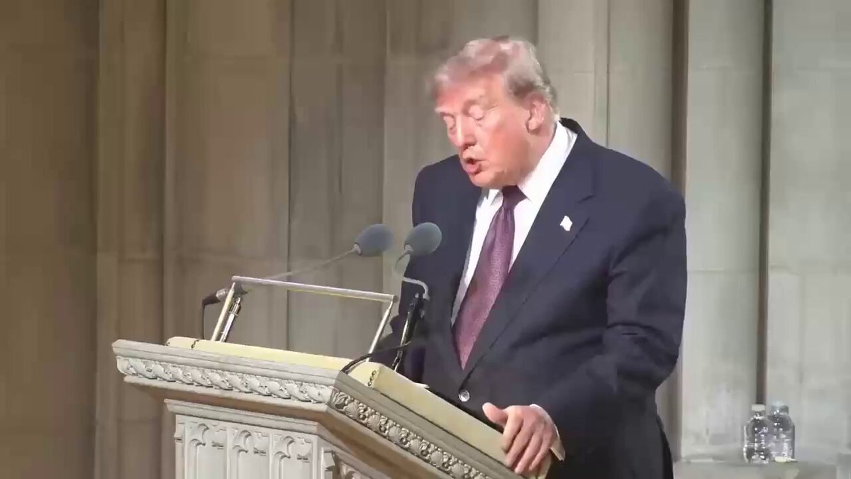 .@POTUS : "L'Écriture nous dit : 'Béni soit l'homme qui reste ferme malgré l'épreuve, car lorsqu'il aura…