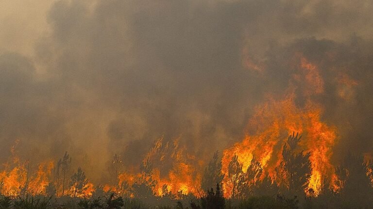 Des incendies de forêt meurtriers menacent les usines de missiles et les sites nucléaires à l'approche d'une quatrième vague de chaleur