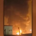 La télévision Al-Masirah a diffusé des images qui, selon elle, montrent des incendies et des dégâts dans…