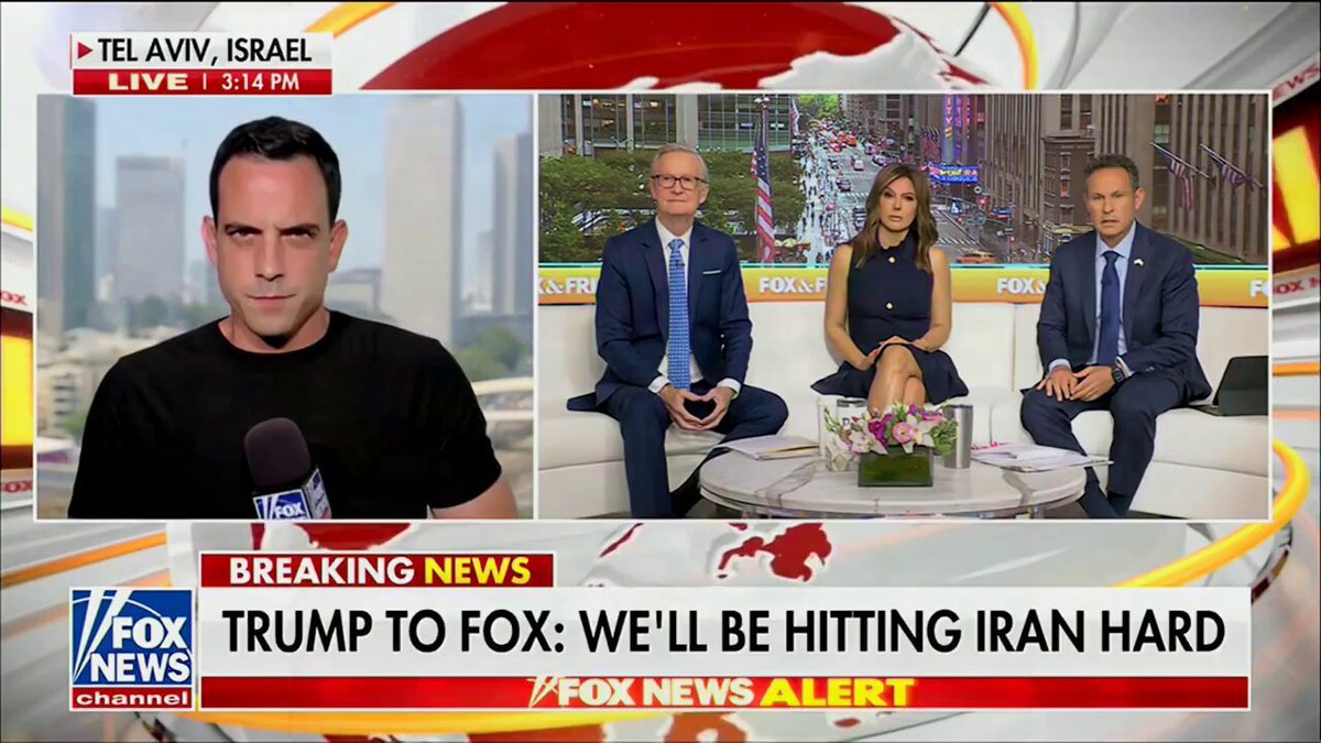 .@TreyYingst : "Le président Trump dit à Fox News, à propos de l'Iran, 'Nous allons les vaincre.'"