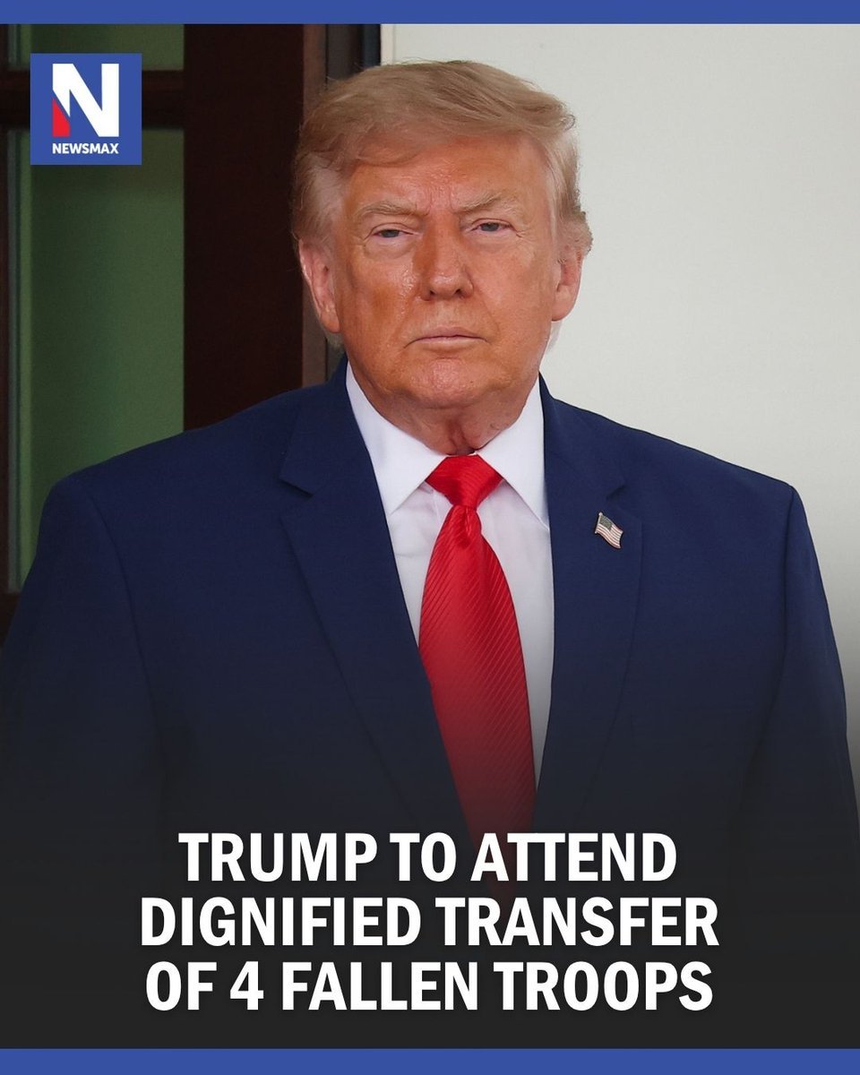 Le président Trump assistera au transfert digne de quatre militaires américains tués au Moyen-Orient alors…