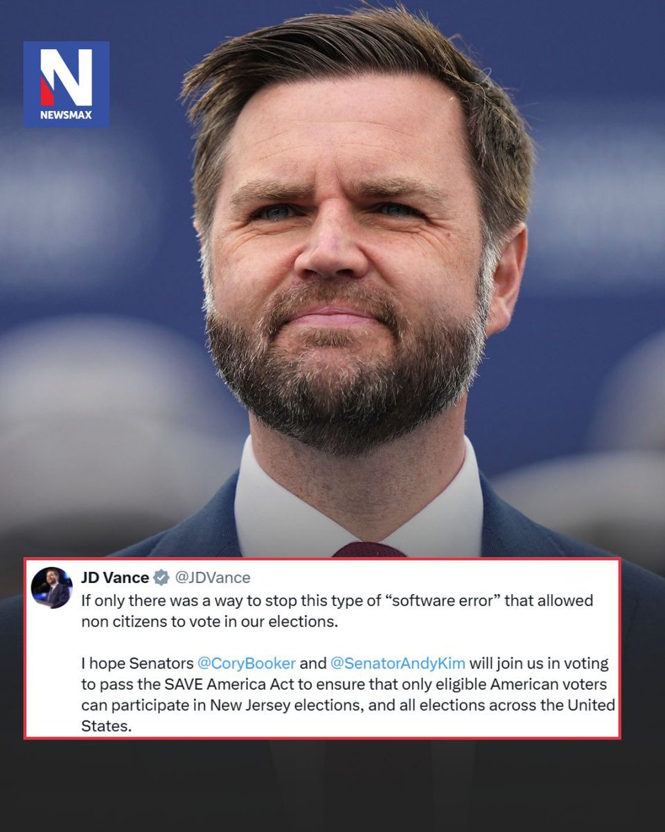 « SI SEULEMENT… » : le vice-président JD Vance a appelé les sénateurs du New Jersey Cory Booker et Andy…