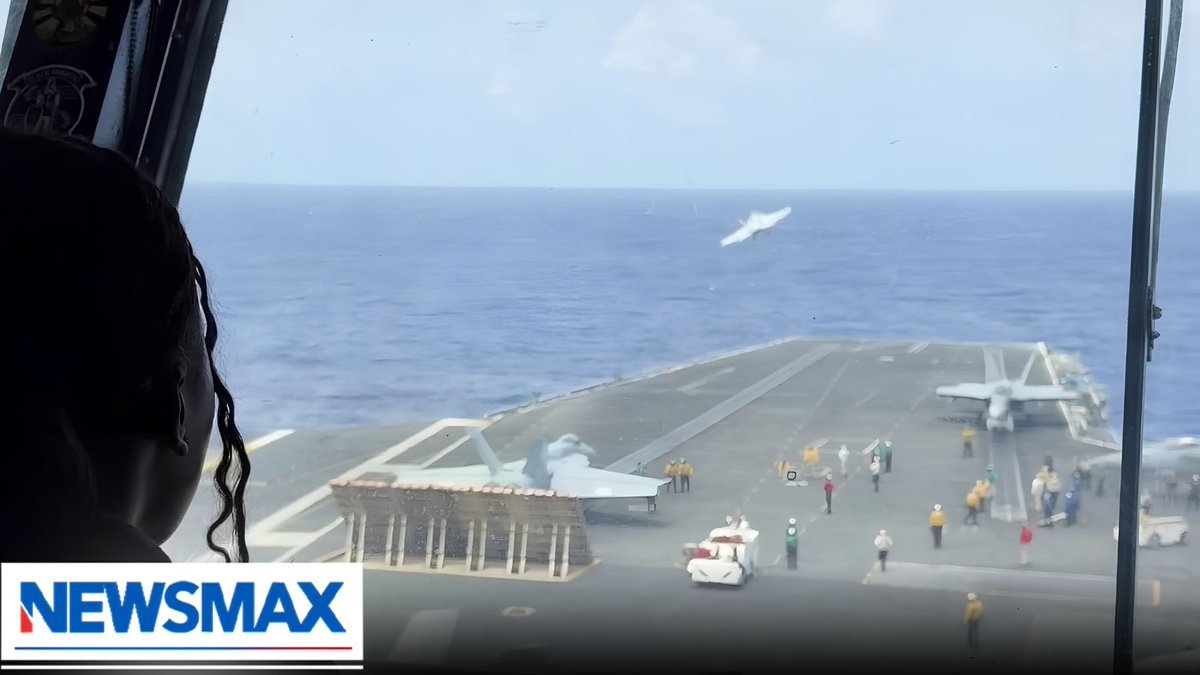 Le correspondant des Affaires étrangères de NEWSMAX, Alex Salvi, vous emmène à bord de l'USS Theodore…