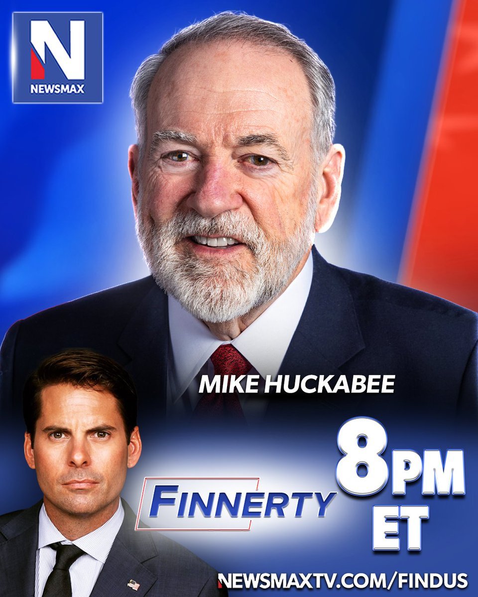 CE SOIR : L'ambassadeur des États-Unis en Israël, Mike Huckabee, rejoindra "Finnerty" pour discuter de la…