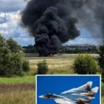 Un avion de combat russe Su-57 de cinquième génération s'est écrasé dans la région de Moscou.
