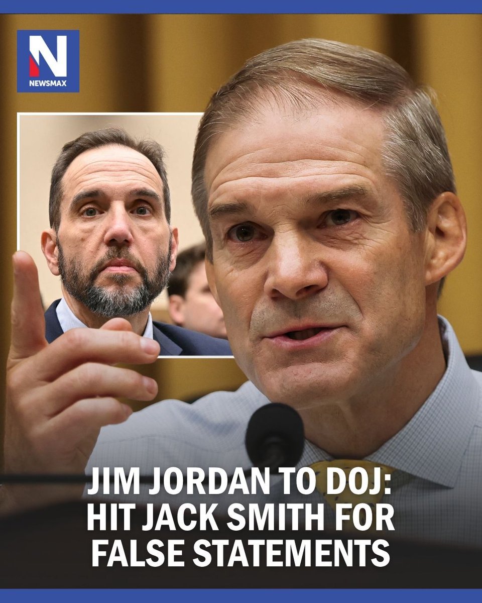 Le président du comité judiciaire de la Chambre, Jim Jordan, demande au ministère de la Justice d'enquêter…