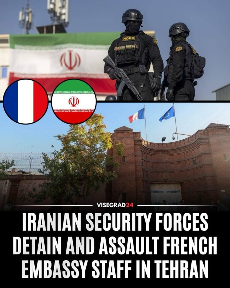 Deux employés de l'ambassade de France à Téhéran ont été agressivement harcelés, détenus et interrogés…