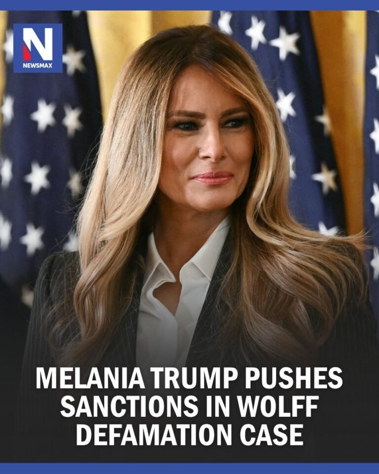 La Première dame Melania Trump demande à un juge fédéral de sanctionner le journaliste Michael Wolff,…