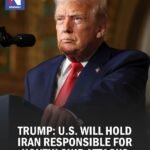 Le président Trump a averti l’Iran que les États-Unis tiendraient Téhéran pour responsable si les Houthis…