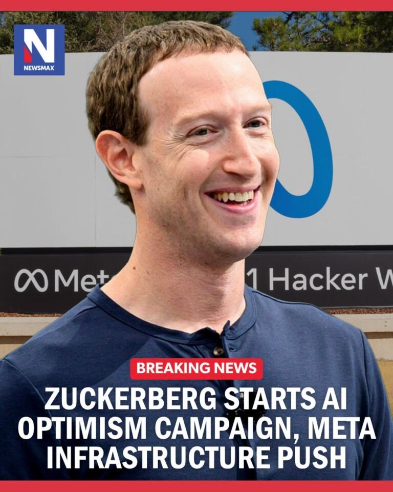 Le PDG de Meta, Mark Zuckerberg, a lancé jeudi une grande campagne de promotion de l'IA, la qualifiant…