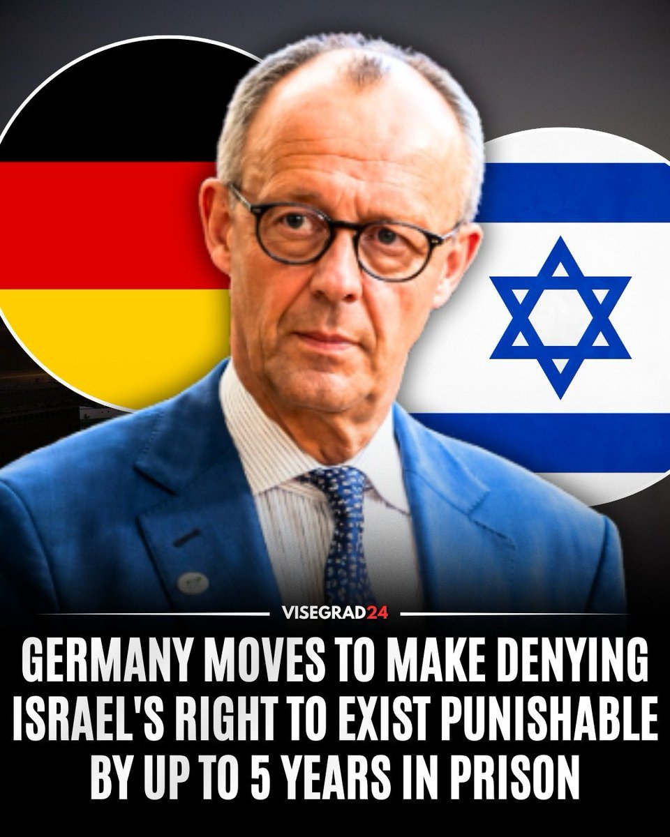 L'Allemagne a proposé une législation qui ferait de la négation publique du droit d'Israël à l'existence…