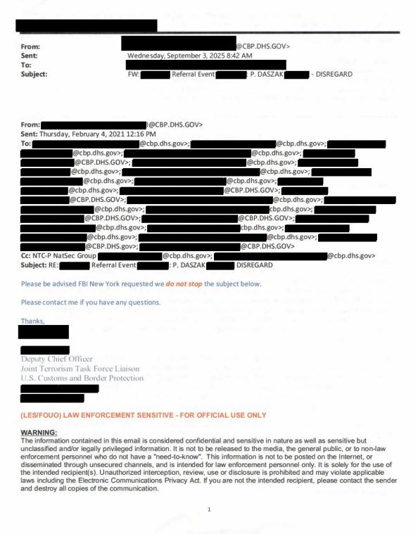 Le sénateur Rand Paul affirme que des documents fédéraux internes récemment publiés montrent que le FBI a…