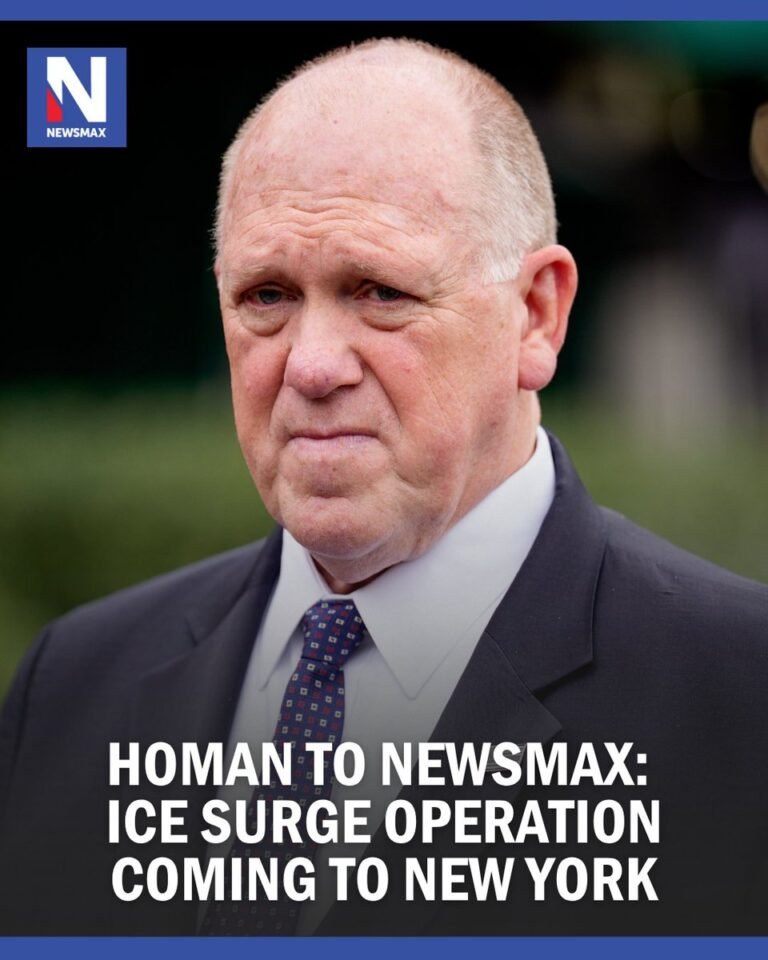 Le tsar des frontières, Tom Homan, a déclaré à Newsmax que le ministère de la Sécurité intérieure allait…