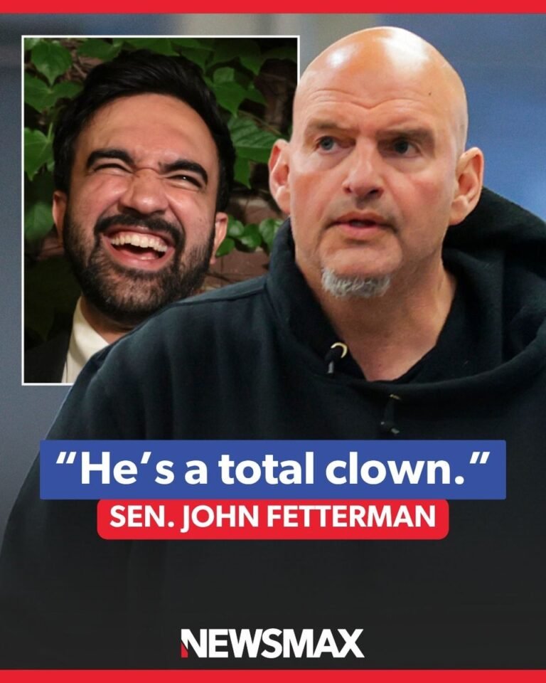 CIRQUE À TROIS ANNÉES : Le sénateur John Fetterman a qualifié le maire de New York Zohran Mamdani de «…
