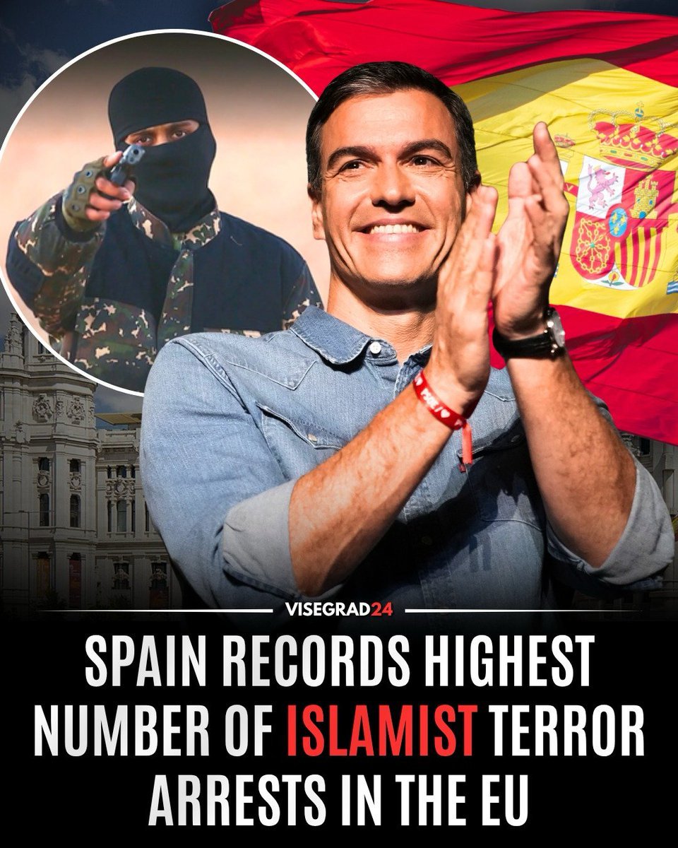 L’Espagne a arrêté 100 personnes soupçonnées d’infractions terroristes liées à l’islamisme en 2025, soit…