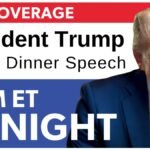 CE SOIR : Ne manquez pas les remarques du président Trump lors du dîner reprogrammé des correspondants de…