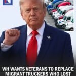 L’administration Trump souhaite que les soldats envisagent de devenir chauffeurs de camion lorsqu’ils…
