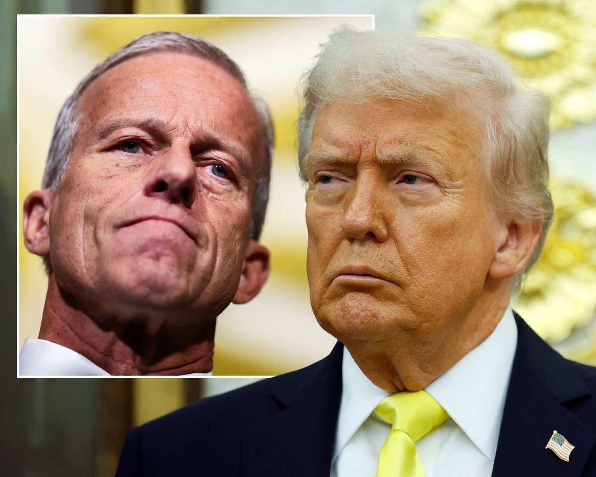 Le président Trump a pressé le leader de la majorité sénatoriale, John Thune, d'adopter un projet de…