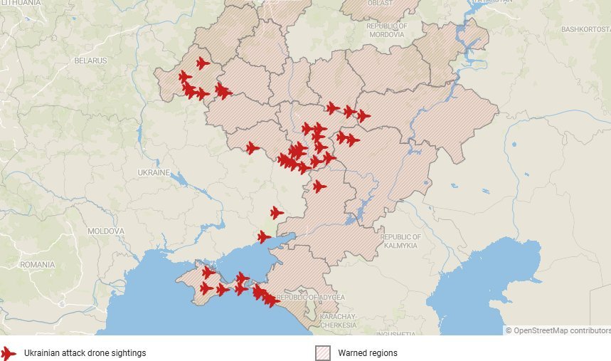 Les forces ukrainiennes organisent ce soir un autre raid de drones d’attaque à grande échelle en Russie,…
