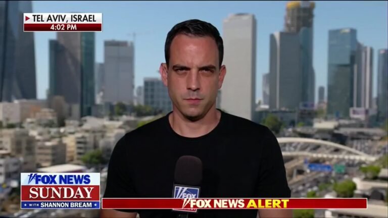 @TreyYingst de FOX News rapporte en direct de Tel Aviv alors que le conflit iranien entre dans une…