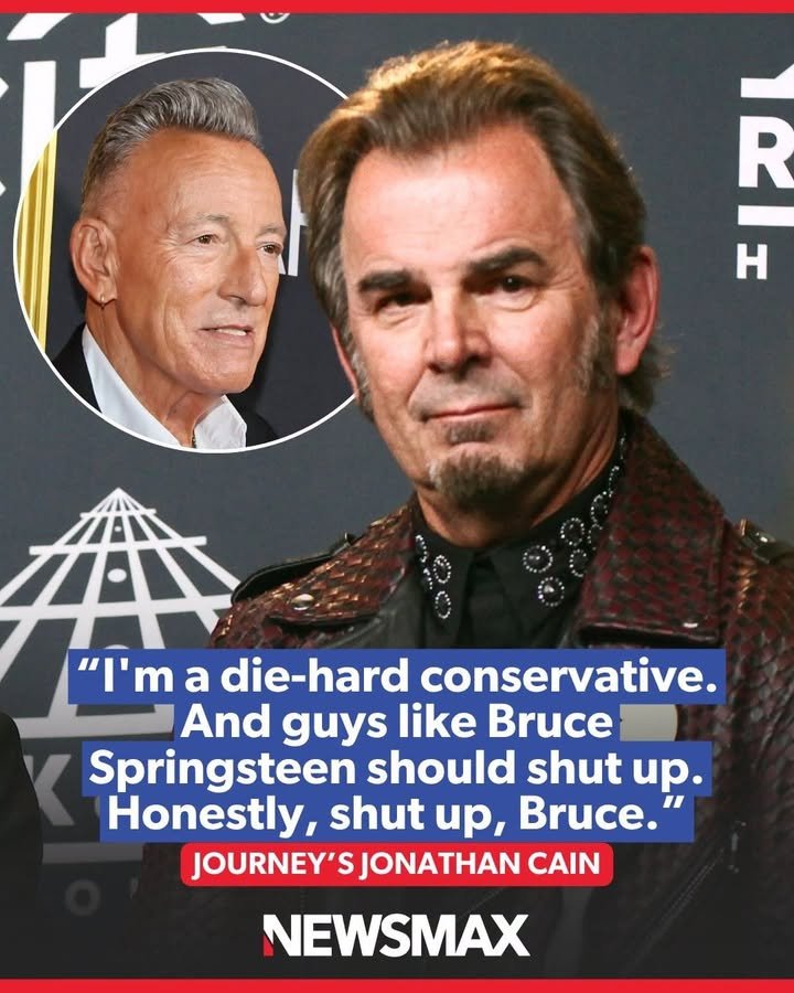 REBUKE DE ROCK STAR : Le guitariste de Journey, Jonathan Cain, a critiqué Bruce Springsteen pour avoir…