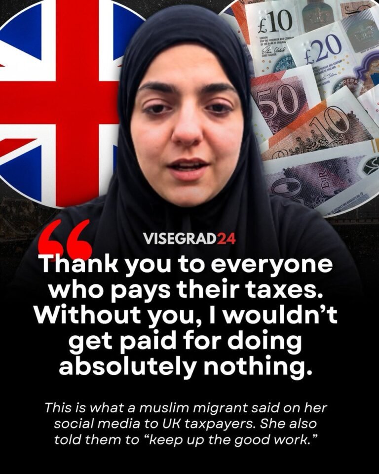 Une migrante musulmane remercie les citoyens britanniques d’avoir payé leurs impôts afin d’être payée «…