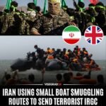L’Iran utilise les routes du trafic de migrants à travers la Manche pour envoyer des agents secrets…
