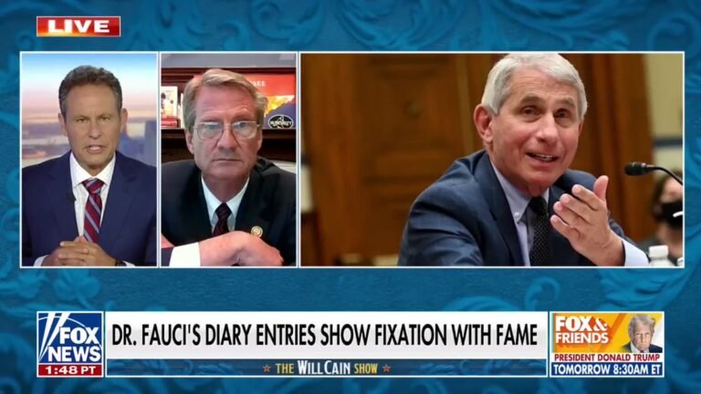 Le représentant @timburchett reproche au Dr Fauci d'être apparu dans l'émission MSNBC de Rachel Maddow et…