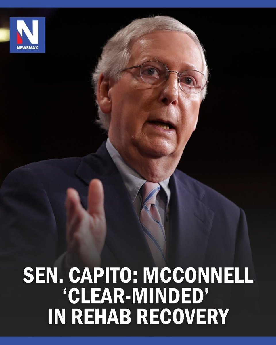 MCCONNELL RÉPARER : La sénatrice Shelley Moore Capito affirme que le sénateur Mitch McConnell est « lucide…