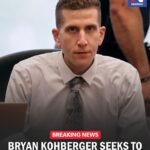NOUVELLES : Bryan Kohberger, l'ancien étudiant diplômé en criminologie purgeant quatre peines consécutives…