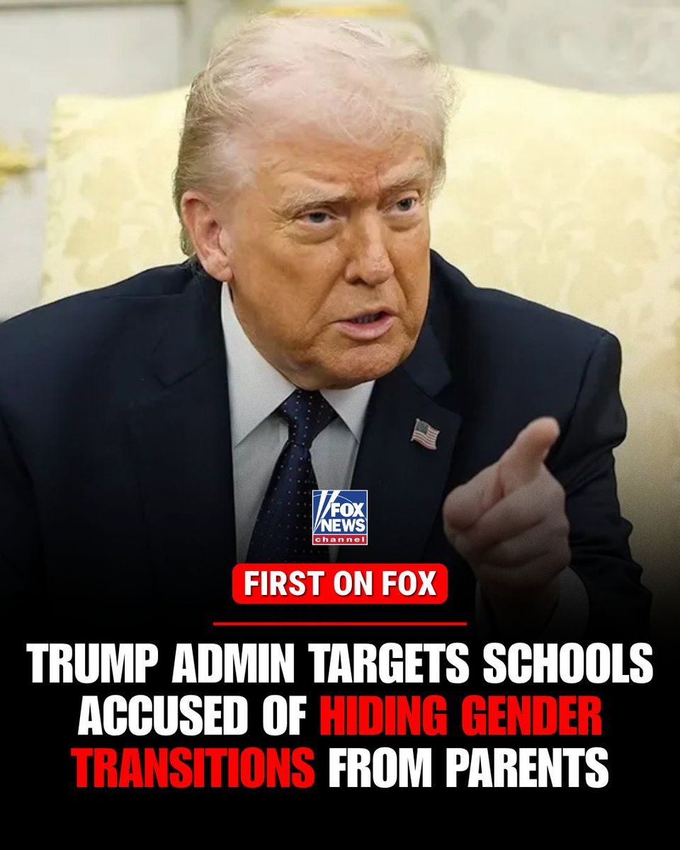 PREMIER SUR FOX : L'administration Trump sévit contre les élèves des districts scolaires qui cachent leurs…